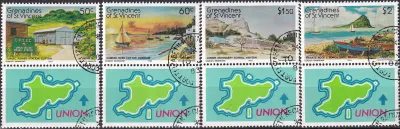 Grenadines Of St. Vincent 1983 Union Island, CTO. NH(**) Grenadines Of St. Vincent 1983 Union Island, CTO. NH(**)