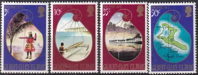 Gilbert and Ellice Islands 1973 Christmas. (4v). MNH(**) Gilbert and Ellice Islands 1973 Christmas. (4v). MNH(**)