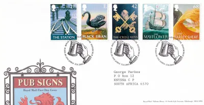 Great Britain 2003 Pub Signs. FDC Great Britain 2003 Pub Signs. FDC