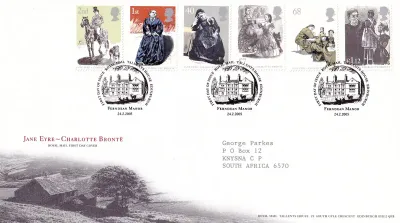 Great Britain 2005 Jane Eyre. FDC Great Britain 2005 Jane Eyre. FDC