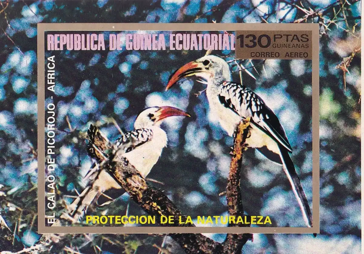 Equatorial Guinea, 1976 African Birds (ss/1v). MNH