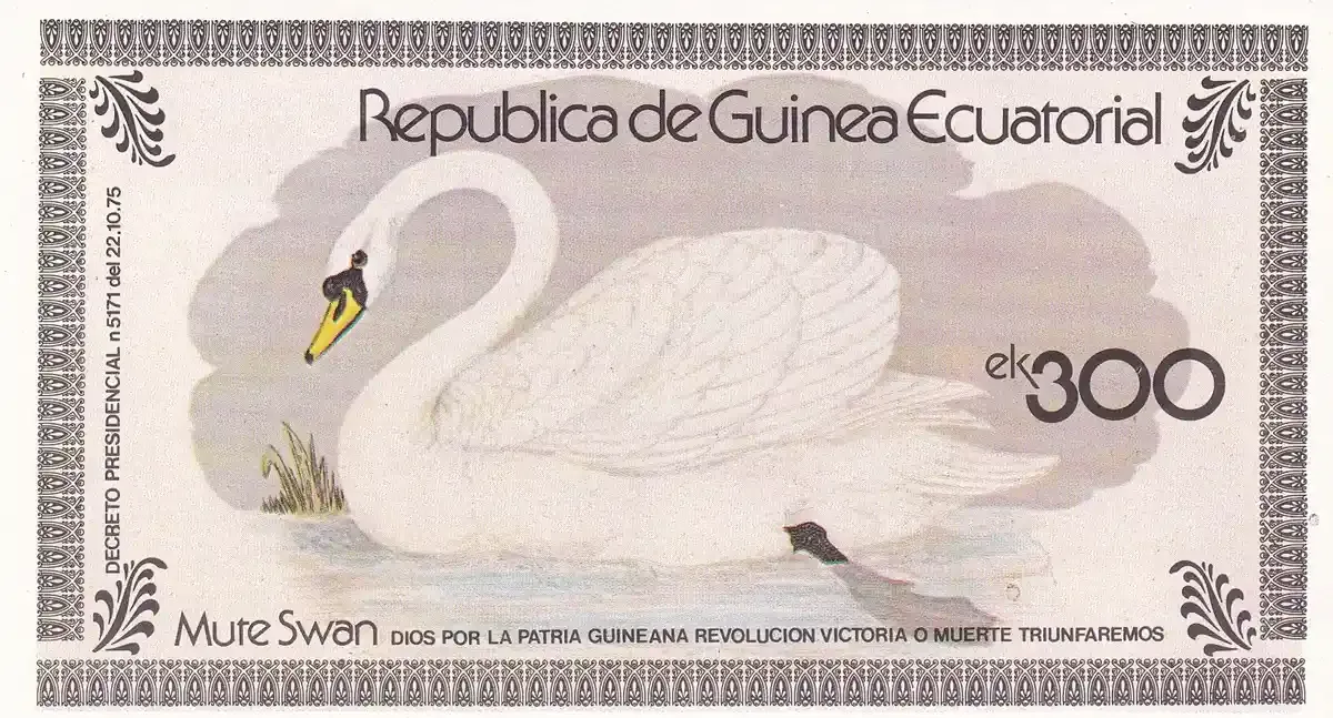 Equatorial Guinea, 1978 Water Birds - Swan (ss/1v). MNH Equatorial Guinea, 1978 Water Birds - Swan (ss/1v). MNH