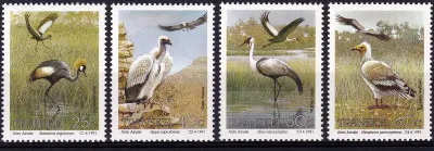 South Africa (Transkei) 1991 Endangered Birds (4v)- MNH(**)