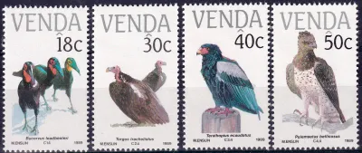 Venda 1989 Birds (4v). MNH(**)