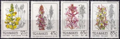 Transkei 1992 Orchids, Flowers (4v)- MNH(**) Transkei 1992 Orchids, Flowers (4v)- MNH(**)