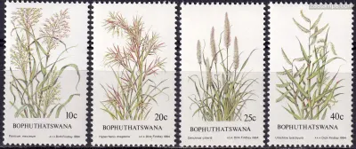 Bophuthatswana 1984 Indigenous Grasses (4v). MNH(**)