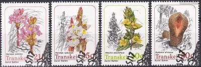 Transkei 1991 Parasitic Plants (4v) CTO- NH(**) Transkei 1991 Parasitic Plants (4v) CTO- NH(**)