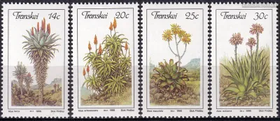 Transkei 1986 Aloes (4v)- MNH(**)