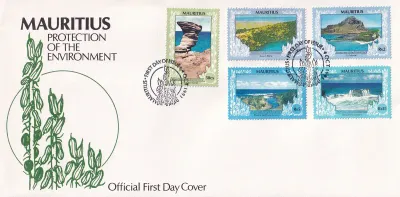 Mauritius 1991 Global Conservation (II) (5v). FDC Mauritius 1991 Global Conservation (II) (5v). FDC