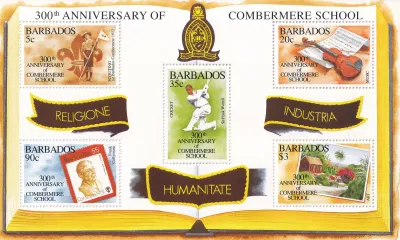 Barbados 1995 The 300th Anniv of Combermere School (ss/5v). MNH(**)