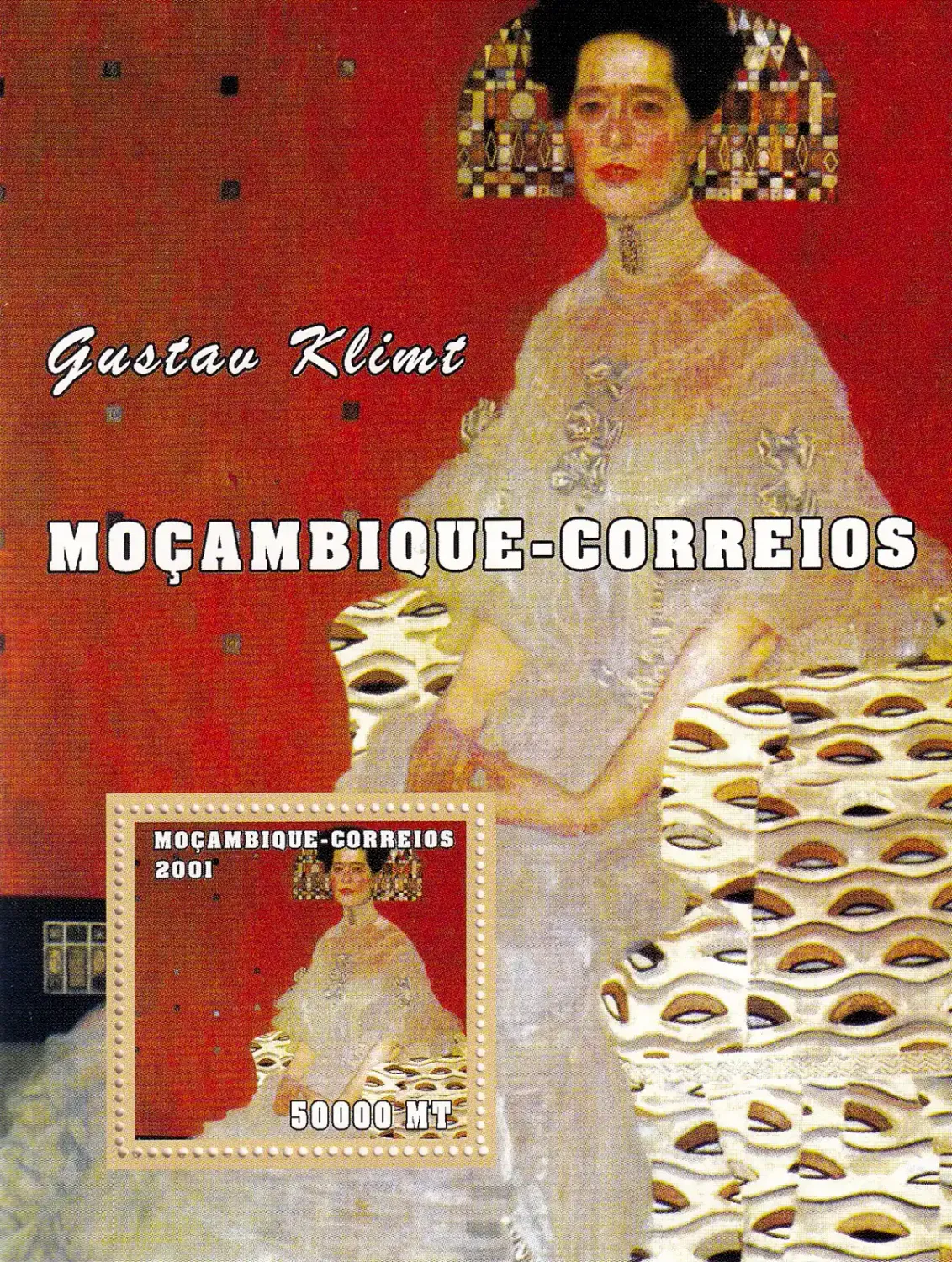 Mozambique 2001 Paintings (ss/1v). MNH(**) Mozambique 2001 Paintings (ss/1v). MNH(**)