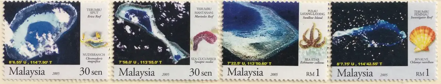 Malaysia 2005 Malaysian Islands & Marine Life. MNH(**) Malaysia 2005 Malaysian Islands & Marine Life. MNH(**)