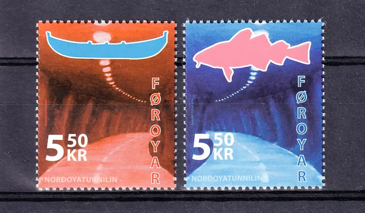 Faroe Islands 2006 The Nordoya Tunnel (2v). MNH(**) Faroe Islands 2006 The Nordoya Tunnel (2v). MNH(**)