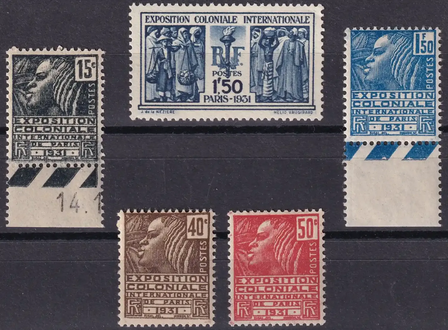 France 1931 International Colony Exhibition, MNH(**)