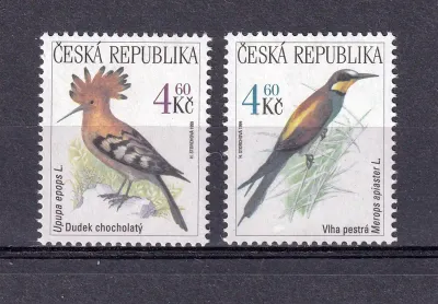 Czech Republic 1999 Endangered Animals, Birds (2v). MNH(**)