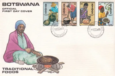 Botswana 1985 Development Conference/Traditional Foods-FDC Botswana 1985 Development Conference/Traditional Foods-FDC