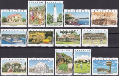 Barbados 2000 Pride of Barbados, Scenic Views (14v). MNH(**) Barbados 2000 Pride of Barbados, Scenic Views (14v). MNH(**)