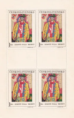 Czechoslovakia 1966 Paintings from the National Gallery in Prague, Full Sheets x 5. MNH(**)