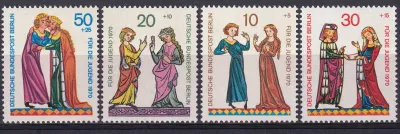 Berlin 1970 Youth Welfare (4v). MNH(**)