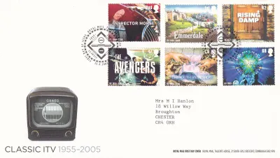 Great Britain 2005 Classic TV. FDC Great Britain 2005 Classic TV. FDC