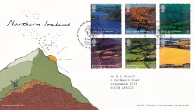 Great Britain 2004 British Journey, Northern Ireland. FDC Great Britain 2004 British Journey, Northern Ireland. FDC