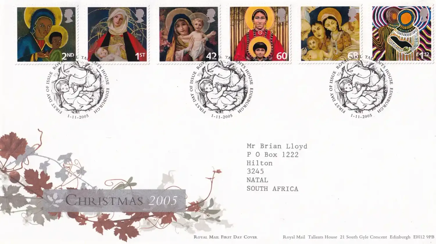 Great Britain 2005 Changing Tastes. FDC