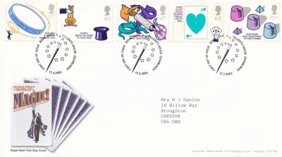 Great Britain 2005 Magic Circle. FDC Great Britain 2005 Magic Circle. FDC