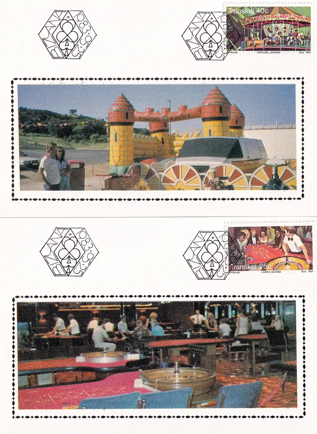 Transkei 1983 Tourism, Limited Maxi Silk Covers Transkei 1983 Tourism, Limited Maxi Silk Covers