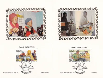 Ciskei 1985 Industries, Limited Maxi Silk Covers