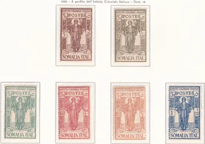 Italian Somaliland 1926 Italian Colonial Institute. MNH (**) Italian Somaliland 1926 Italian Colonial Institute. MNH (**)