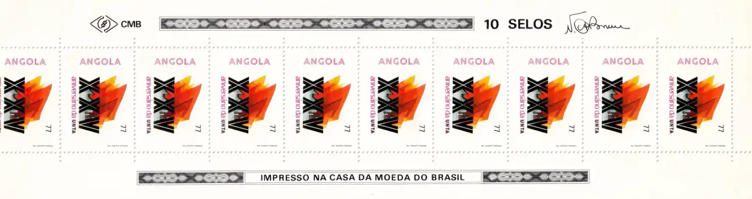 Angola 1985 The 25th Anniversary of the National Union of Angolan Workers. MNH(**) Angola 1985 The 25th Anniversary of the National Union of Angolan Workers. MNH(**)
