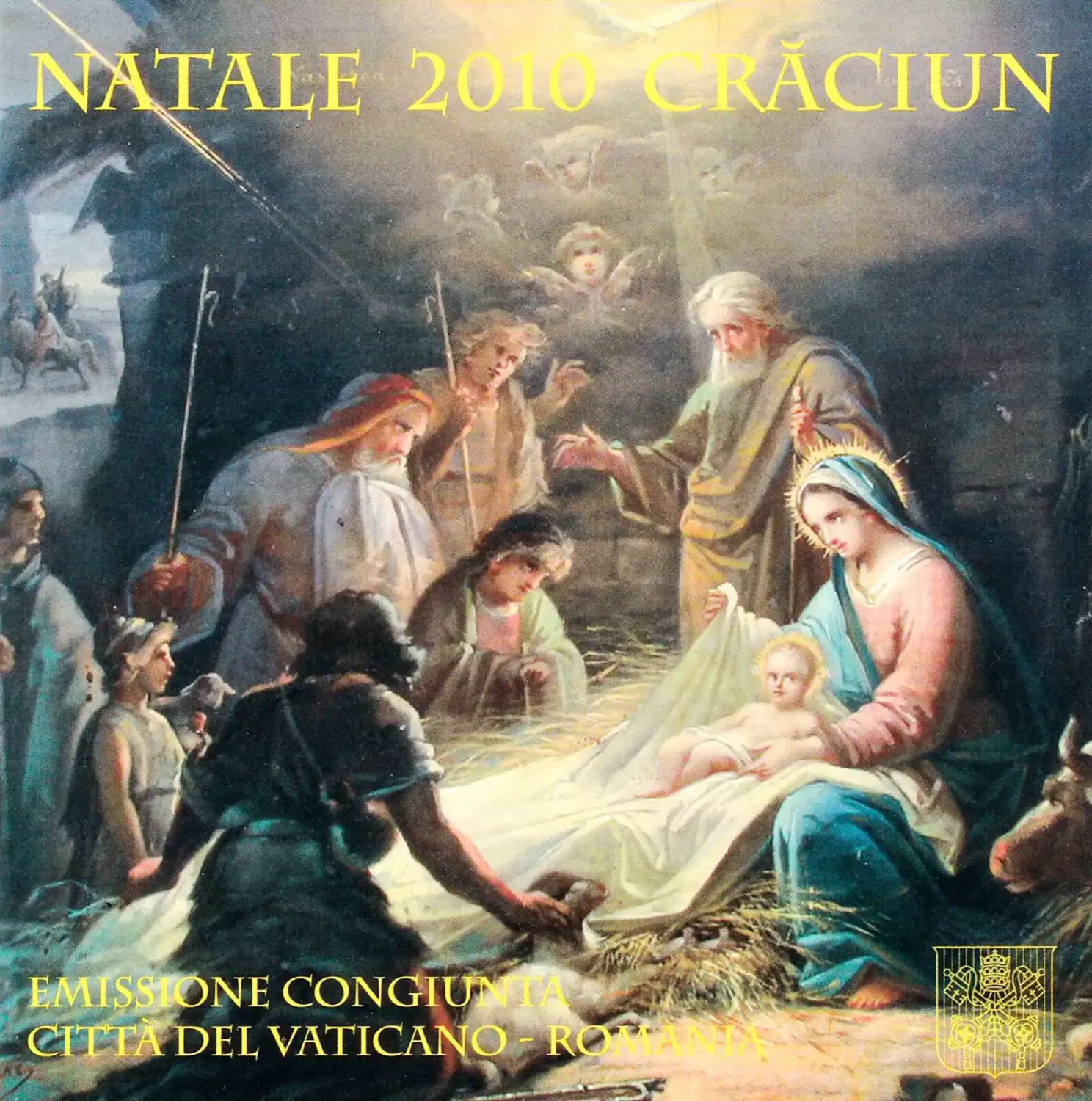 Vatican City 2010 Christmas - Paintings Self-Adhesive (bkl). MNH(**) Vatican City 2010 Christmas - Paintings Self-Adhesive (bkl). MNH(**)