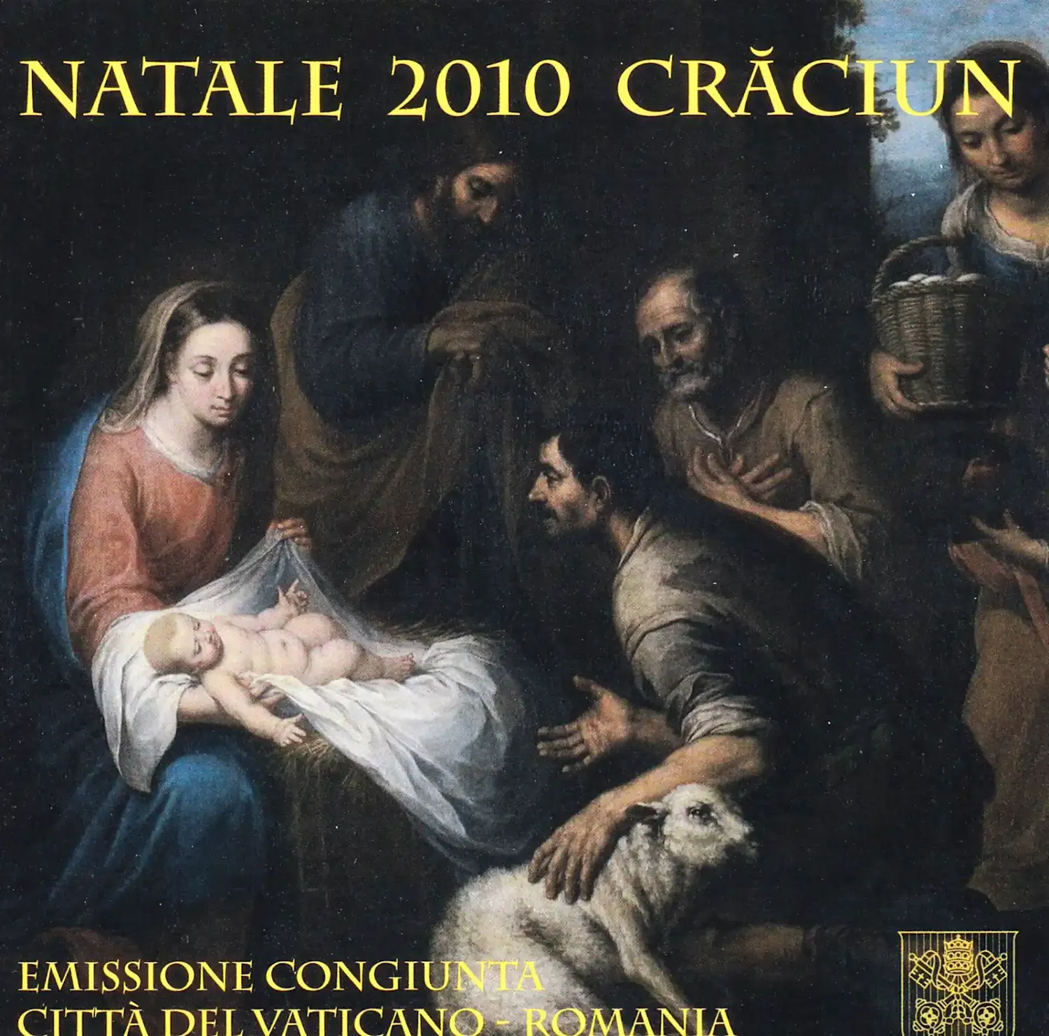 Vatican City 2010 Christmas - Paintings Self-Adhesive (bkl). MNH(**) Vatican City 2010 Christmas - Paintings Self-Adhesive (bkl). MNH(**)