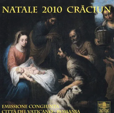 Vatican City 2010 Christmas - Paintings Self-Adhesive (bkl). MNH(**) Vatican City 2010 Christmas - Paintings Self-Adhesive (bkl). MNH(**)