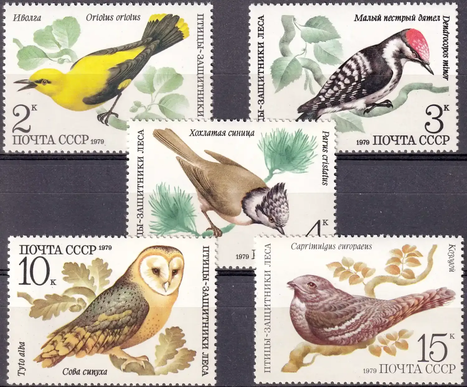 USSR 1979 Birds MNH(**) USSR 1979 Birds MNH(**)