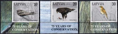 Latvia 1997 Birds. (3v)-MNH(**)
