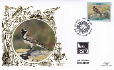 Canada 2001 Birds Silk FDC Canada 2001 Birds Silk FDC