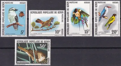 Benin 1982 Birds. MNH(**) Benin 1982 Birds. MNH(**)