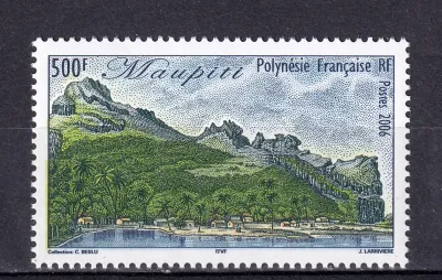 France (French Polynesia) 2006 Maupiti Island (1v)-MNH(**) France (French Polynesia) 2006 Maupiti Island (1v)-MNH(**)