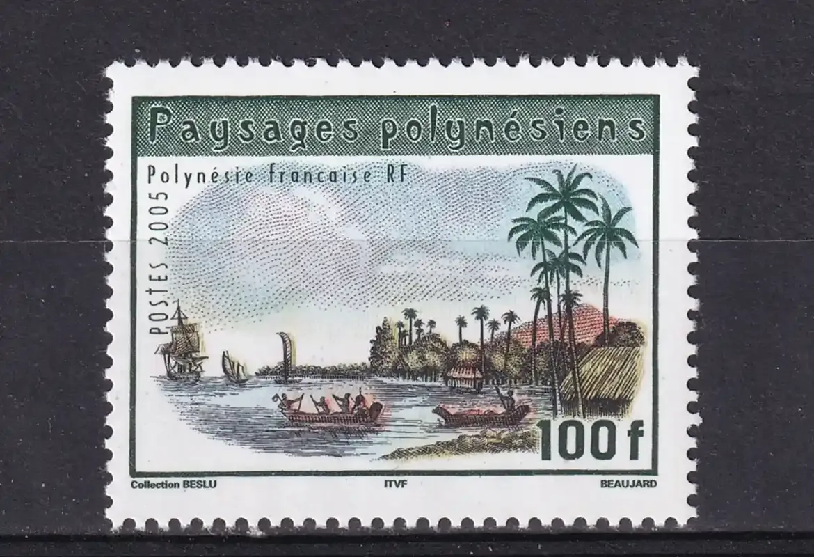 France (French Polynesia) 2005 Polynesian Landscapes - O'Parrey Harbour - Island of O'Taheiti (1v)-MNH(**) France (French Polynesia) 2005 Polynesian Landscapes - O'Parrey Harbour - Island of O'Taheiti (1v)-MNH(**)