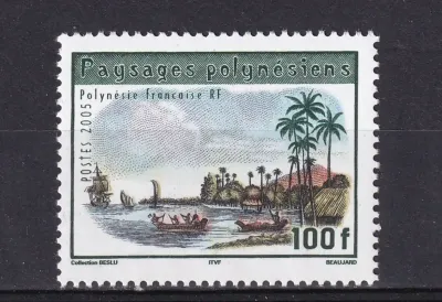 France (French Polynesia) 2005 Polynesian Landscapes - O'Parrey Harbour - Island of O'Taheiti (1v)-MNH(**) France (French Polynesia) 2005 Polynesian Landscapes - O'Parrey Harbour - Island of O'Taheiti (1v)-MNH(**)