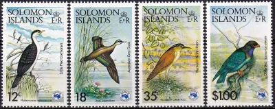 Solomon Islands 1984 Int Stamp Exhibition "Ausipex" - Melbourne, Australia - Birds. MNH(**) Solomon Islands 1984 Int Stamp Exhibition "Ausipex" - Melbourne, Australia - Birds. MNH(**)