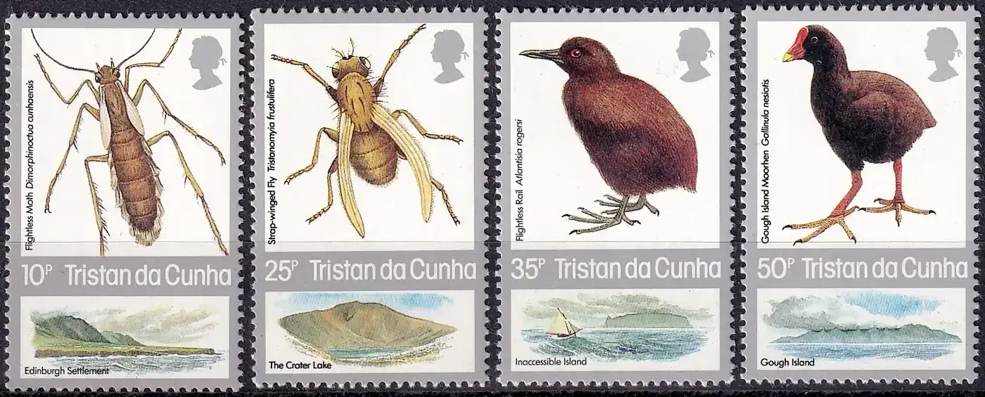 Tristan da Cunha 1987. Animals and Landscapes. MNH