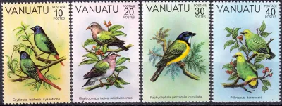 Vanuatu 1981 Birds (4v). MNH(**) Vanuatu 1981 Birds (4v). MNH(**)