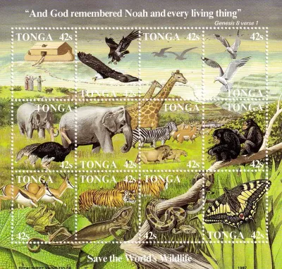 Tonga 1987 Nature Protection, Fauna and Flora. MNH Tonga 1987 Nature Protection, Fauna and Flora. MNH