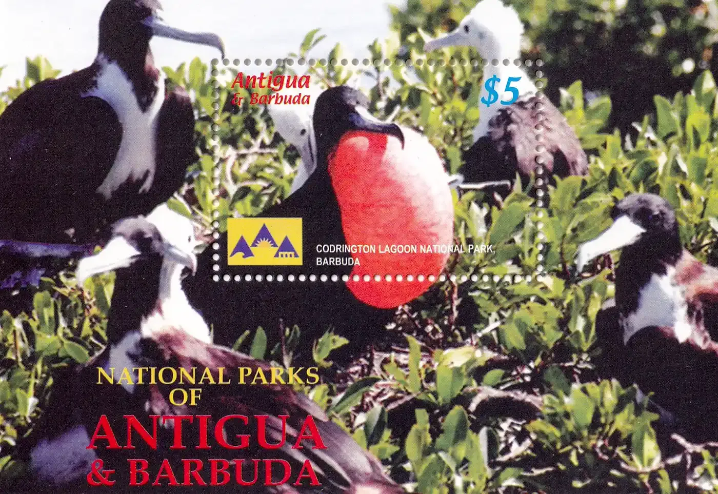 Antigua & Barbuda 2006 National Parks of Antigua and Barbuda - (ss/1v). MNH(**) Antigua & Barbuda 2006 National Parks of Antigua and Barbuda - (ss/1v). MNH(**)