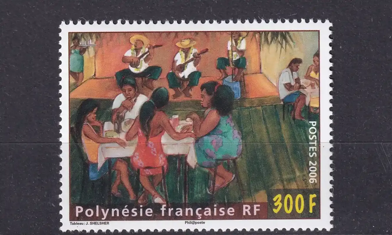 France (French Polynesia) 2006 Scene of Daily Life (1v)-MNH(**)