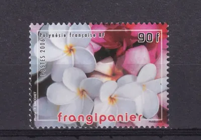France (French Polynesia) 2006 Scented Postage Stamp - Frangipani tree (1v)-MNH(**) France (French Polynesia) 2006 Scented Postage Stamp - Frangipani tree (1v)-MNH(**)