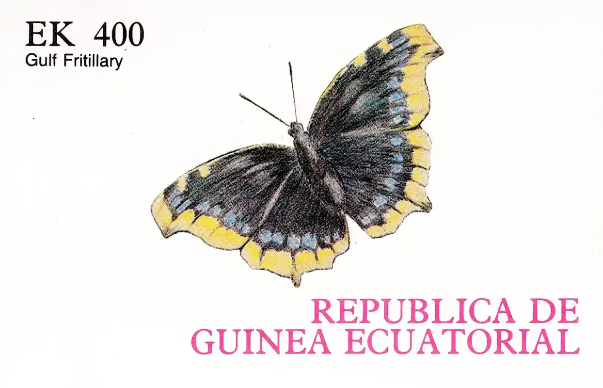Equatorial Guinea, 1998 Butterflies Imperf (ss/1v). MNH Equatorial Guinea, 1998 Butterflies Imperf (ss/1v). MNH