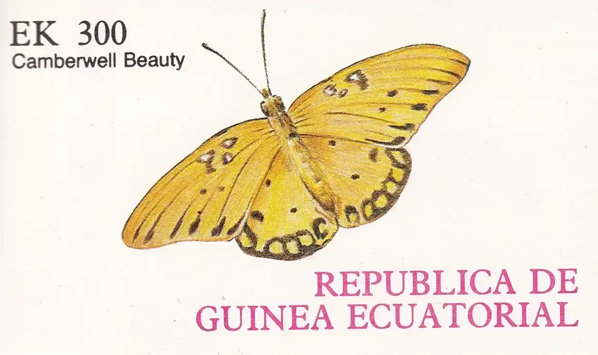 Equatorial Guinea, 1998 Butterflies Imperf (ss/1v). MNH Equatorial Guinea, 1998 Butterflies Imperf (ss/1v). MNH